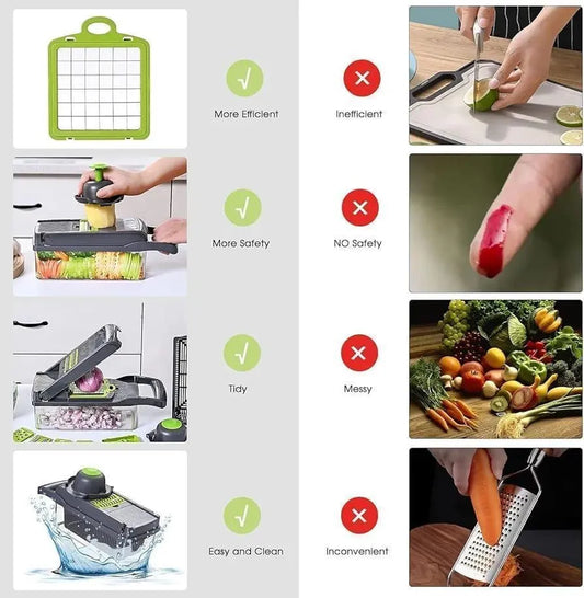16 in 1 Manual Food Chopper