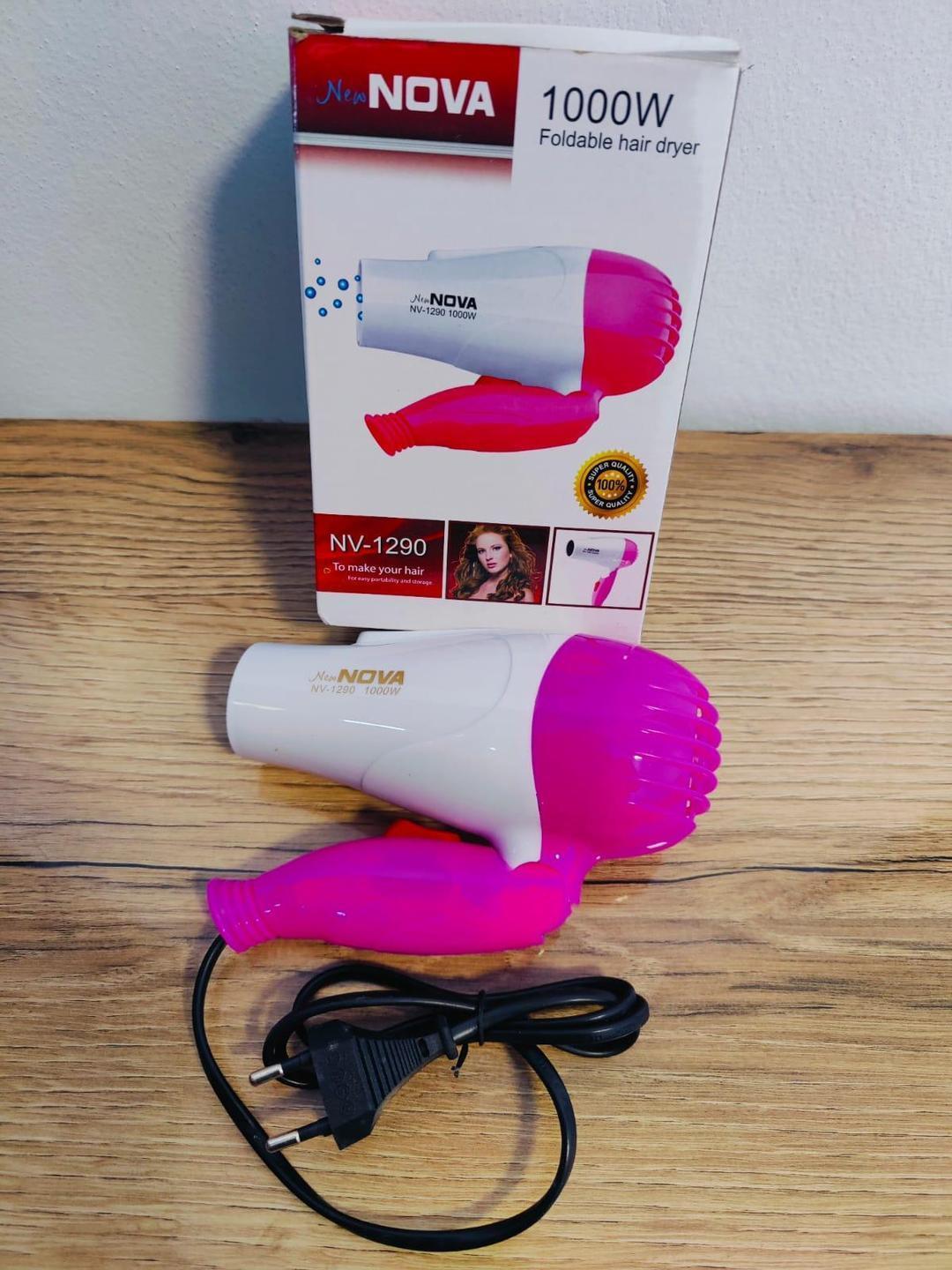 Lightweight Portable Hair Dryer - Fast Drying, 1000 Watts, 1 Pcs