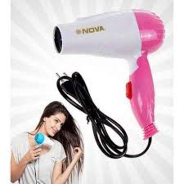 Lightweight Portable Hair Dryer - Fast Drying, 1000 Watts, 1 Pcs
