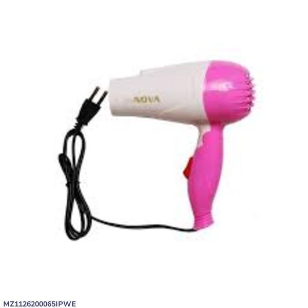 Lightweight Portable Hair Dryer - Fast Drying, 1000 Watts, 1 Pcs