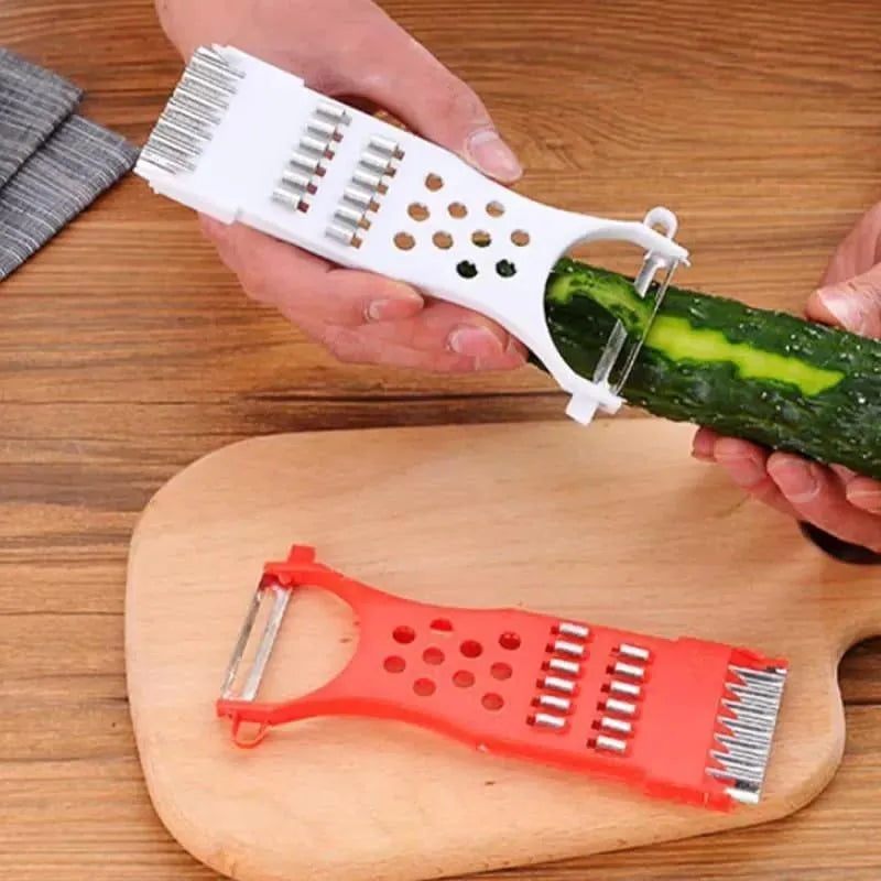 5 in 1 Multipurpose Vegetable Slicer- Cutter- Peeler- Grater, Buy 1 Get 1 Free