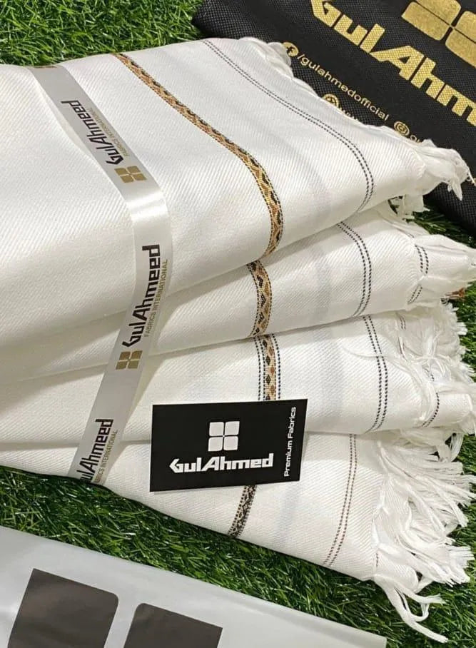 Gul Ahmed 1 Pc Men's Wool Plain Shawl