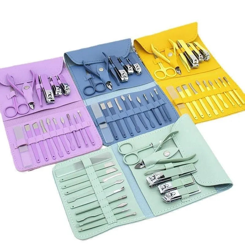 Professional Manicure Pedicure Kit 16 Pcs Set Premium Good Quality