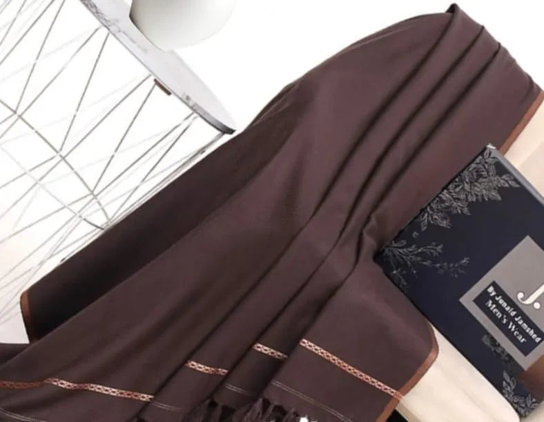 1 Pc Men's Pashmina Wool Plain Shawl